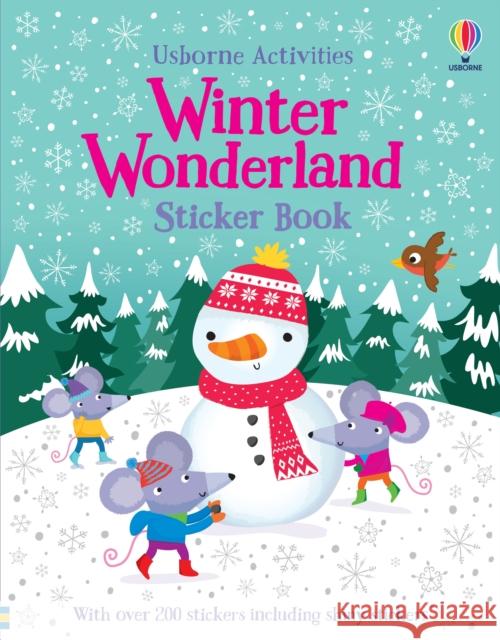 Winter Wonderland Sticker Book Fiona Watt 9781803706849 Usborne Publishing Ltd - książka