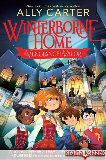 Winterborne Home for Vengeance and Valor Ally Carter 9780358003199 Houghton Mifflin - książka