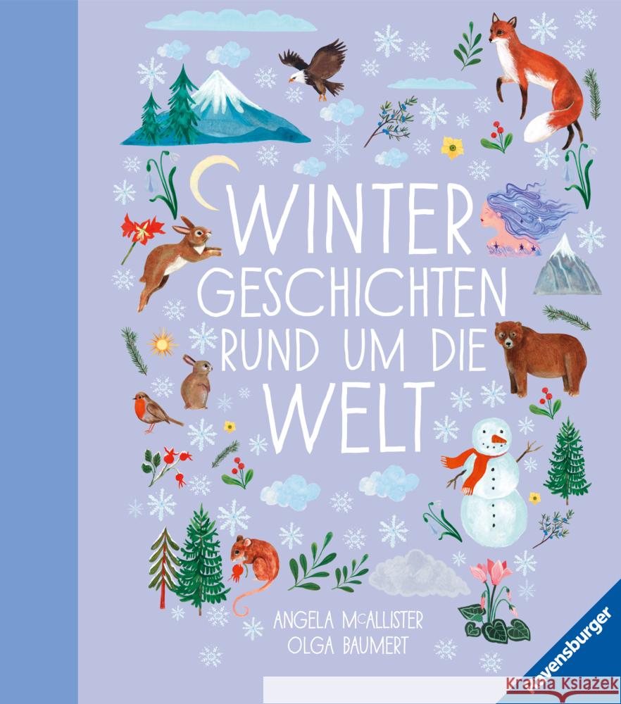 Wintergeschichten rund um die Welt Mc Allister, Angela 9783473463657 Ravensburger Verlag - książka