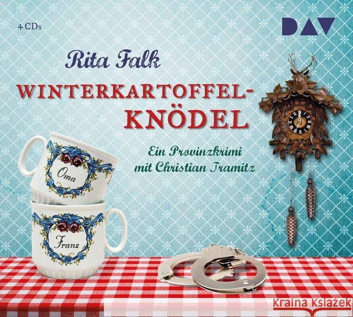 Winterkartoffelknödel, 4 Audio-CDs : Ein Franz-Eberhofer-Krimi. Gekürzte Lesung Falk, Rita 9783898139915 Der Audio Verlag, DAV - książka