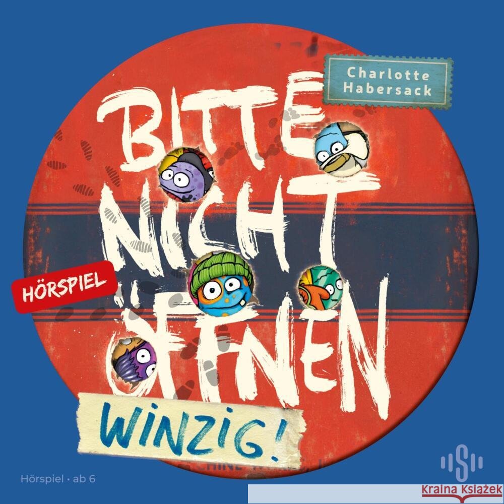 Winzig! Das Hörspiel, 1 Audio-CD Habersack, Charlotte 9783745605402 Silberfisch - książka