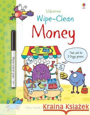 Wipe-Clean - Money Bingham, Jane 9781474936934 Wipe-clean Books - książka