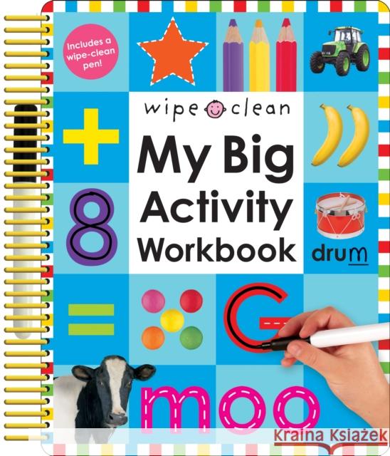 Wipe Clean: My Big Activity Workbook Roger Priddy 9780312502140 Priddy Books - książka