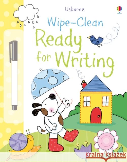 Wipe-Clean Ready for Writing Jessica Greenwell 9781409524519 Usborne Publishing Ltd - książka