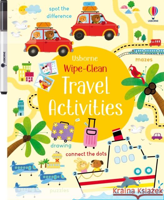 Wipe-Clean Travel Activities Kirsteen Robson 9781474922302 Usborne Publishing Ltd - książka