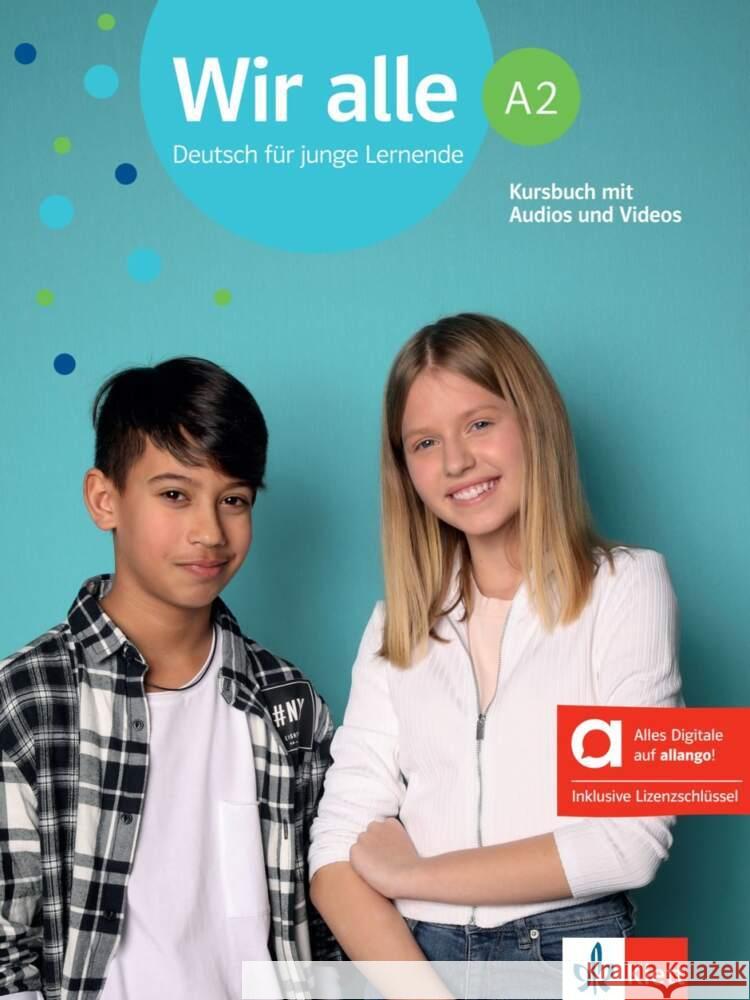 Wir alle A2 - Hybride Ausgabe allango, m. 1 Beilage  9783126739795 Klett Sprachen - książka