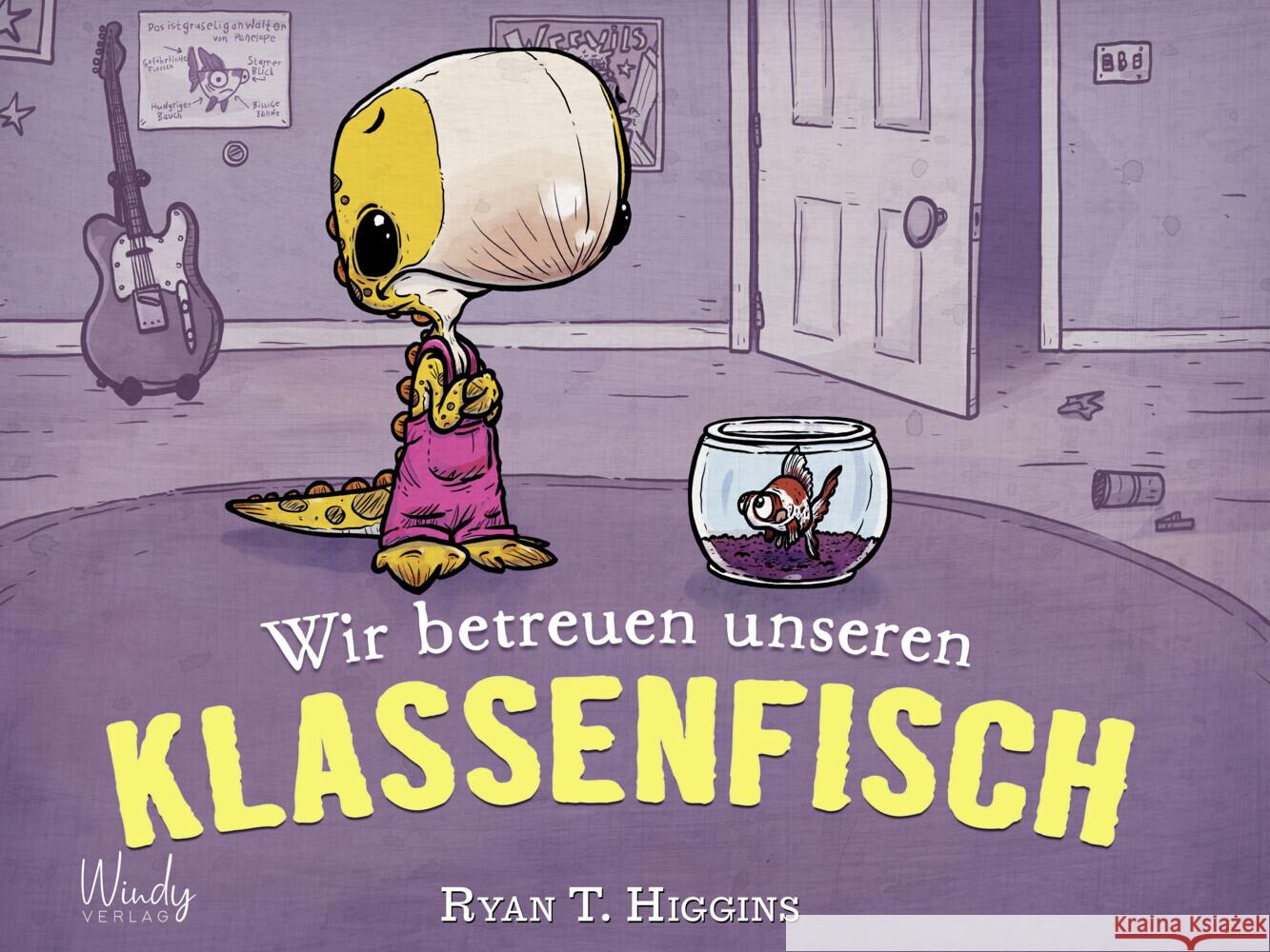 Wir betreuen unseren Klassenfisch Higgins, Ryan T. 9783948417345 Windy Verlag - książka