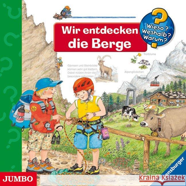 Wir entdecken die Berge, Audio-CD  9783833725654 Jumbo Neue Medien - książka