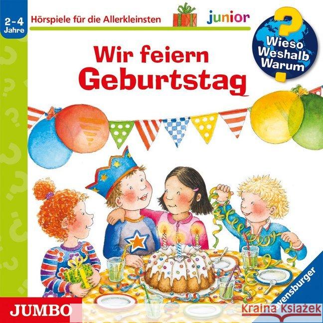 Wir feiern Geburtstag, 1 Audio-CD : CD Standard Audio Format, Hörspiel Droop, Constanza 9783833739415 Jumbo Neue Medien - książka