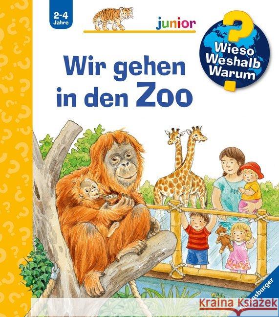 Wir gehen in den Zoo Mennen, Patricia 9783473328987 Ravensburger Buchverlag - książka