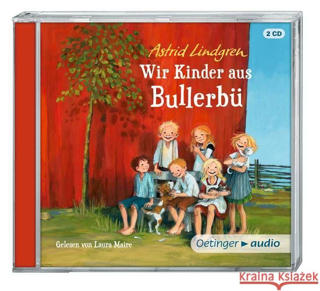 Wir Kinder aus Bullerbü, 2 Audio-CDs : Ungekürzte Lesung Lindgren, Astrid 9783837309188 Oetinger Media - książka