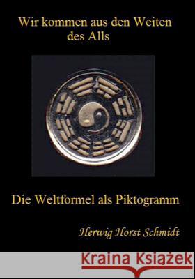 Wir kommen aus den Weiten des Alls: Die Weltformel als Piktogramm Schmidt, Herwig Horst 9783739206127 Books on Demand - książka