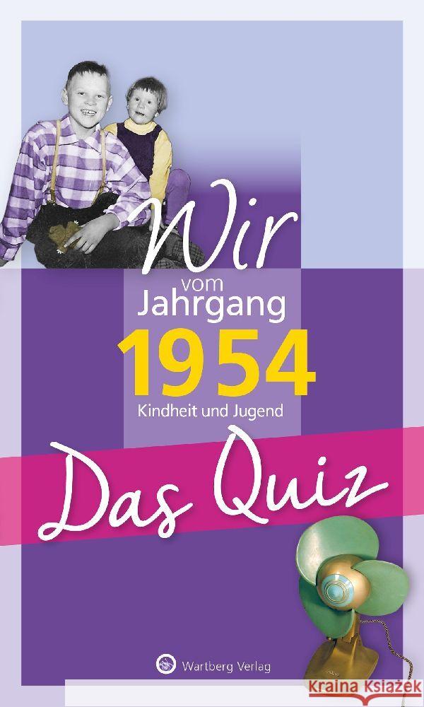Wir vom Jahrgang 1954 - Das Quiz Blecher, Helmut 9783831334148 Wartberg - książka