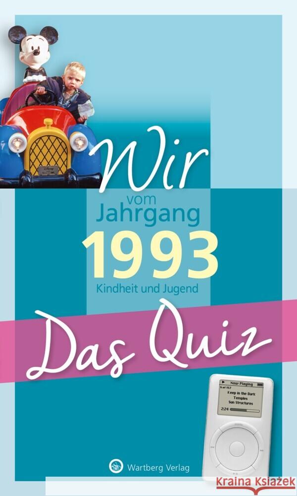 Wir vom Jahrgang 1993 - Das Quiz Nova, Christian 9783831334124 Wartberg - książka