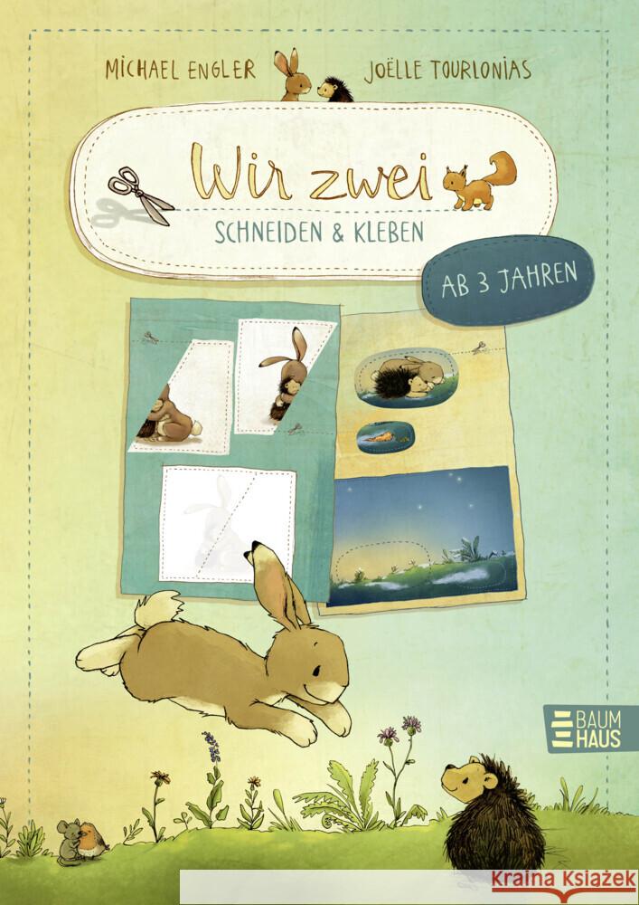 Wir zwei - schneiden und kleben Engler, Michael 9783833910272 Baumhaus Medien - książka