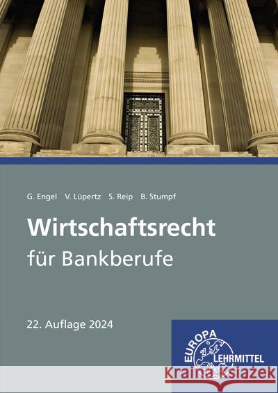 Wirtschaftsrecht für Bankberufe Lüpertz, Viktor, Engel, Günter, Reip, Stefan 9783758575433 Europa-Lehrmittel - książka