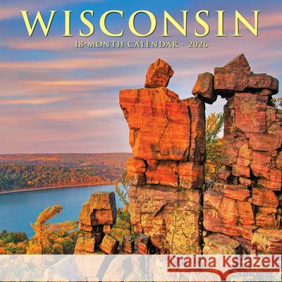 Wisconsin 2026 Wall Calendar Willow Creek Press 9781549255618 Wlcp - książka