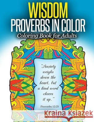 WISDOM Proverbs in Coloring Frames: Lovink Coloring Book Coloring Books, Lovink 9781517471637 Createspace - książka