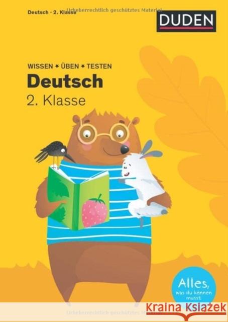 Wissen - Üben - Testen: Deutsch 2. Klasse Holzwarth-Raether, Ulrike, Neidthardt, Angelika, Raether, Annette 9783411772018 Duden - książka