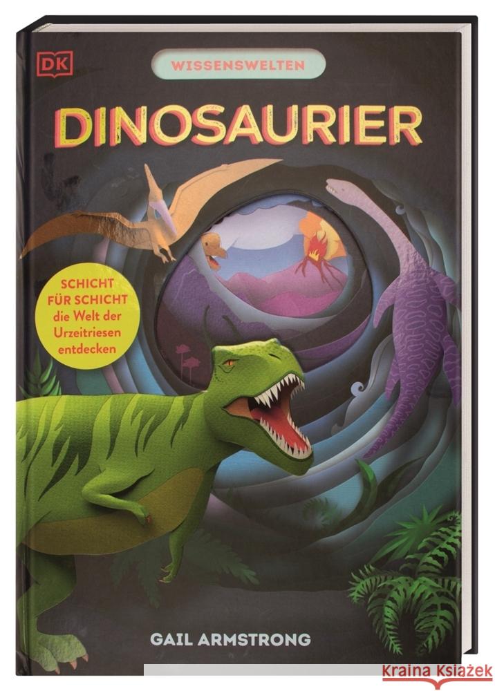 Wissenswelten. Dinosaurier Symons, Ruth 9783831051496 Dorling Kindersley Verlag - książka