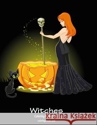 Witches Coloring Book 1 & 2 Nick Snels 9781080134304 Independently Published - książka