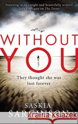 Without You Saskia Sarginson 9780316246248 Redhook - książka