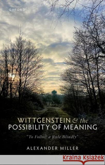Wittgenstein and the Possibility of Meaning: 