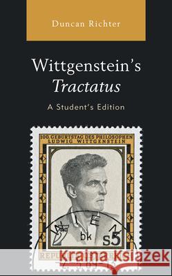 Wittgenstein's Tractatus, A Student's Edition  9781793632906 Lexington Books - książka