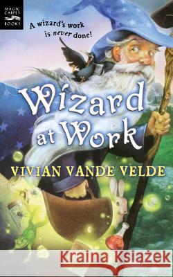 Wizard at Work Vivian Vand 9780152053093 Magic Carpet Books - książka