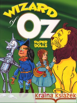 Wizard of Oz Paper Dolls Ted Menten 9780486467658 Dover Publications - książka