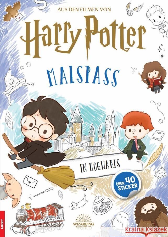 Wizarding World(TM) - Malspass  9783960808350 Ameet - książka