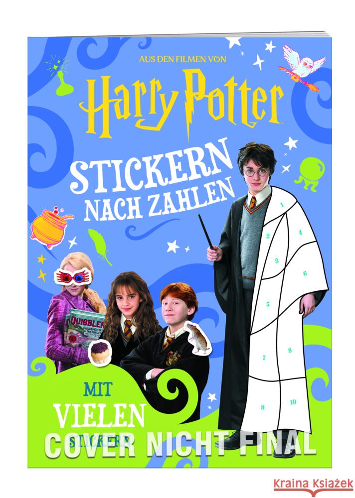 Wizarding World(TM) - Stickern nach Zahlen, m. 1 Beilage  9783960809005 Ameet - książka