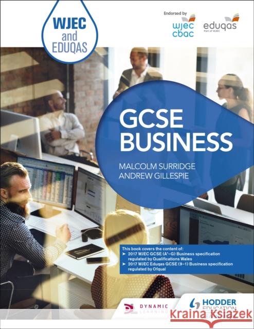WJEC and Eduqas GCSE Business Surridge, Malcolm|||Gillespie, Andrew 9781510405295  - książka