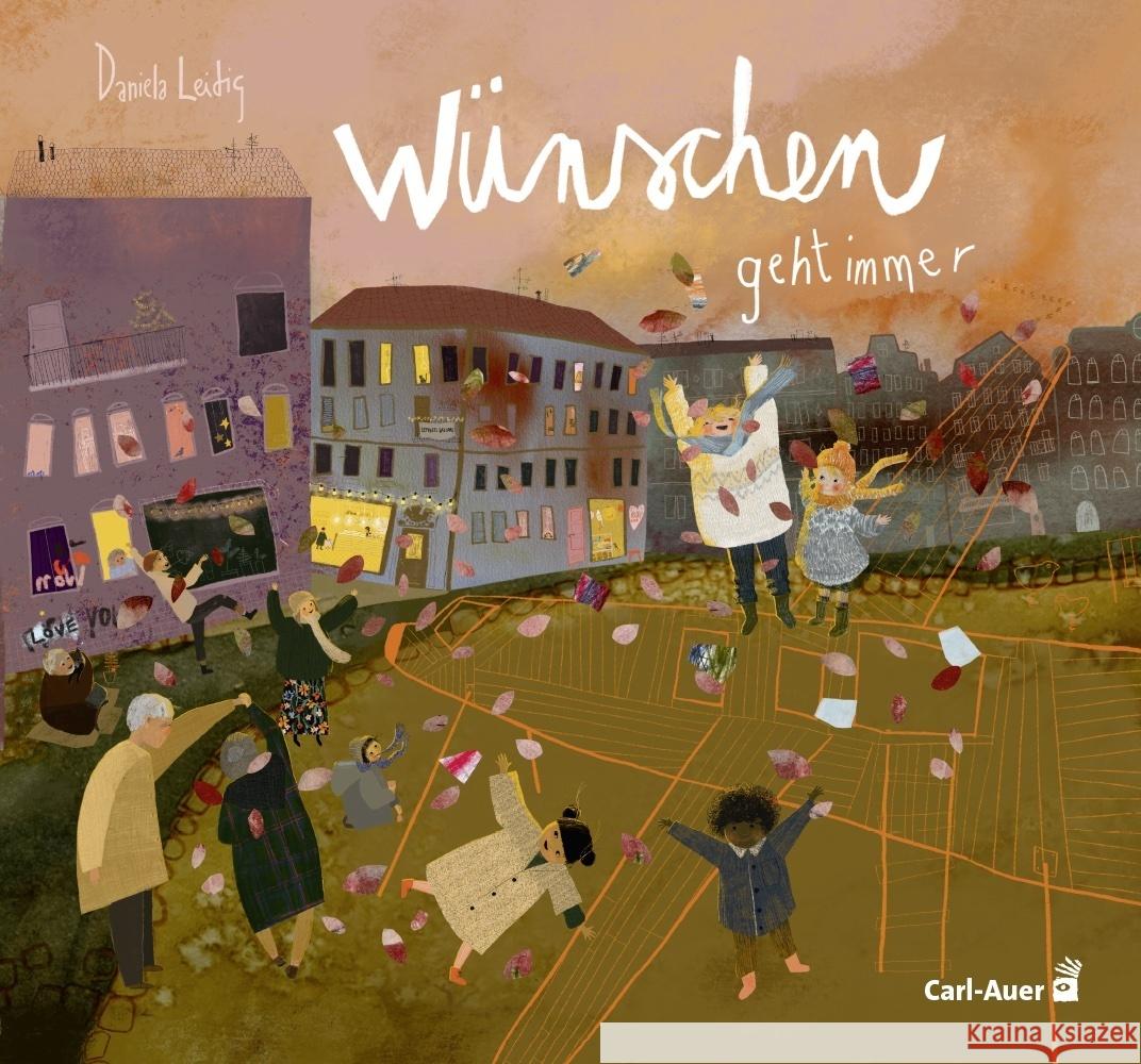 Wünschen geht immer Leidig, Daniela 9783968430591 Carl Auer Kids - książka