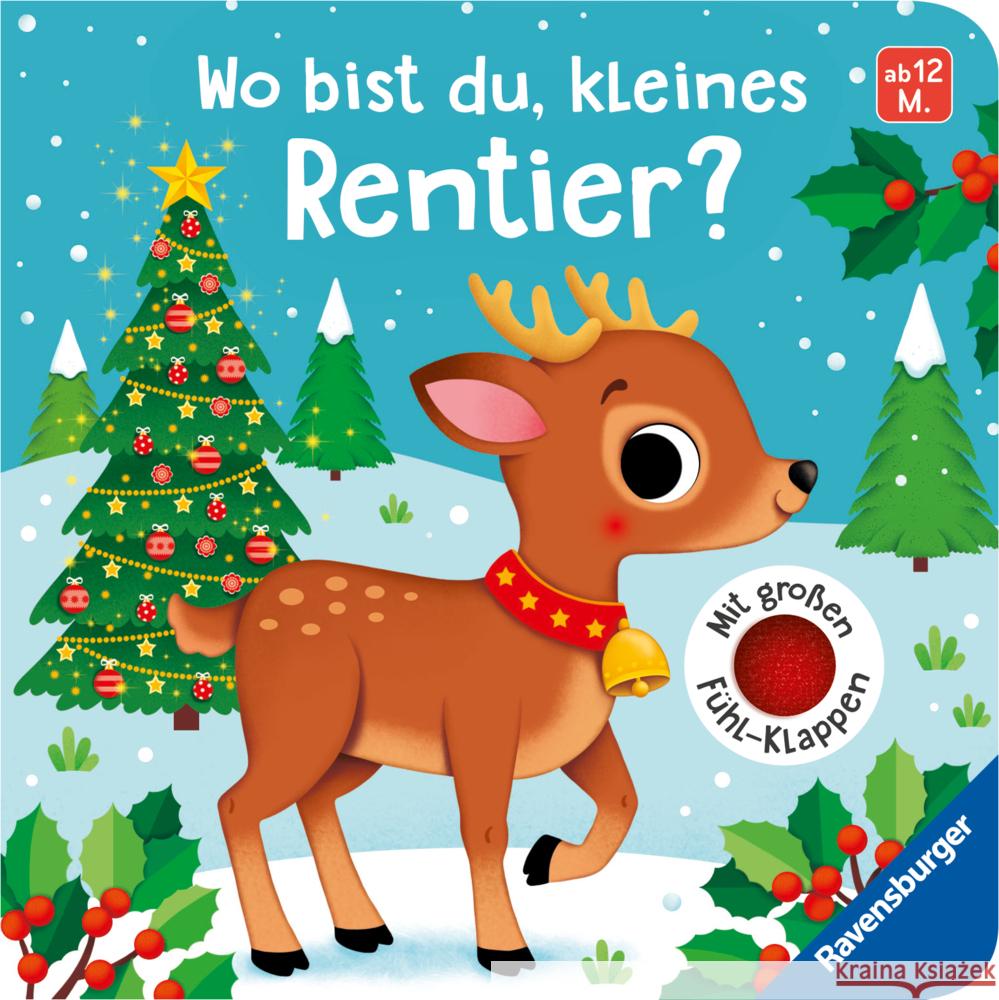 Wo bist du, kleines Rentier? Theda, Meike 9783473419289 Ravensburger Verlag - książka