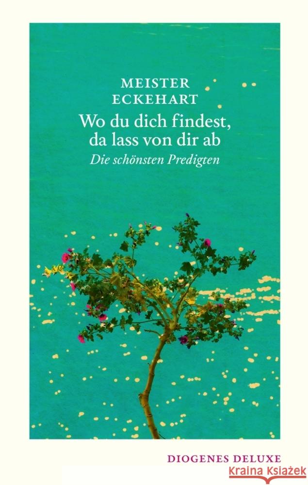 Wo du dich findest, da lass von dir ab Eckehart, Meister 9783257261646 Diogenes - książka