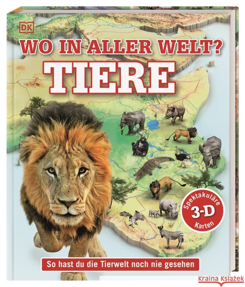 Wo in aller Welt? Tiere Harvey, Derek 9783831043699 Dorling Kindersley Verlag - książka