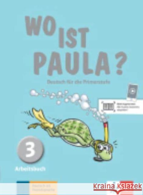 Wo ist Paula? 3 Arbeitsbuch + CD  9783126052863 Klett Sprachen - książka