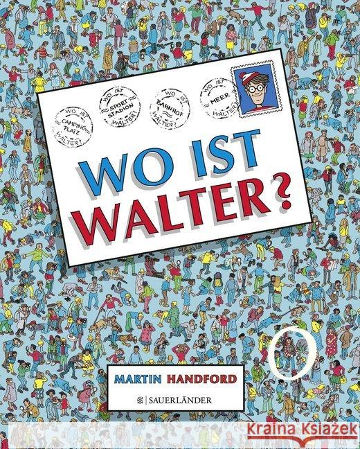 Wo ist Walter? : Großes Wimmelbilder-Spielbuch. Supersuchspass Handford, Martin 9783737360210 Sauerländer - książka