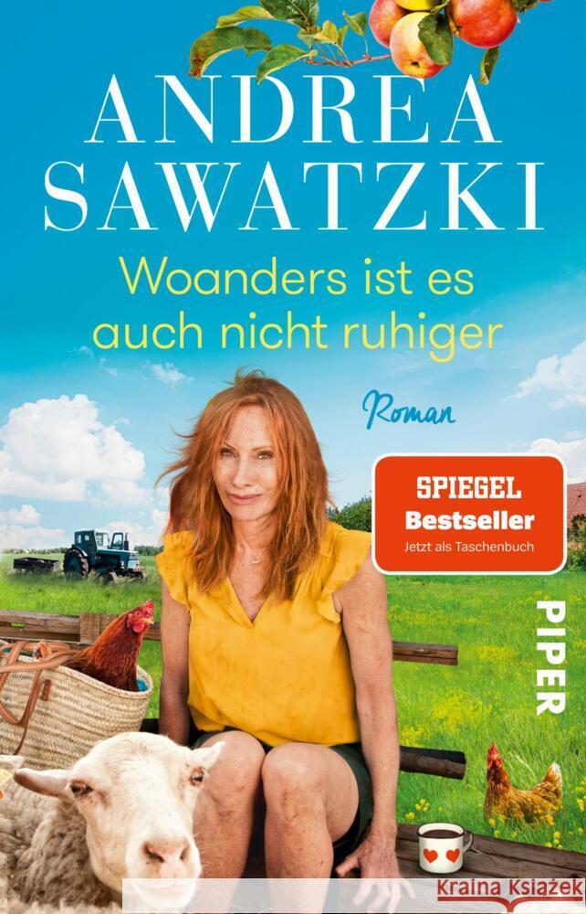 Woanders ist es auch nicht ruhiger Sawatzki, Andrea 9783492319096 Piper - książka