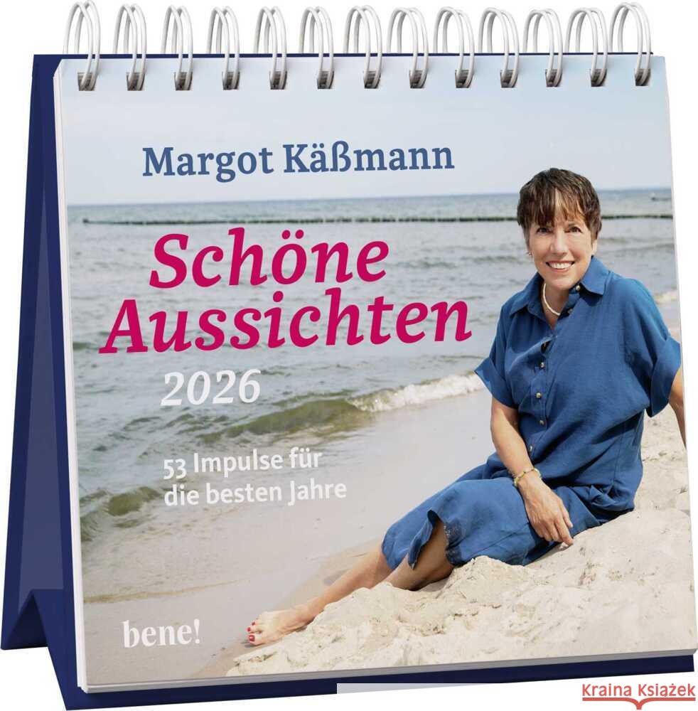Wochenkalender 2026: Schöne Aussichten auf die besten Jahre Käßmann, Margot 4251693904465 bene! Verlag - książka