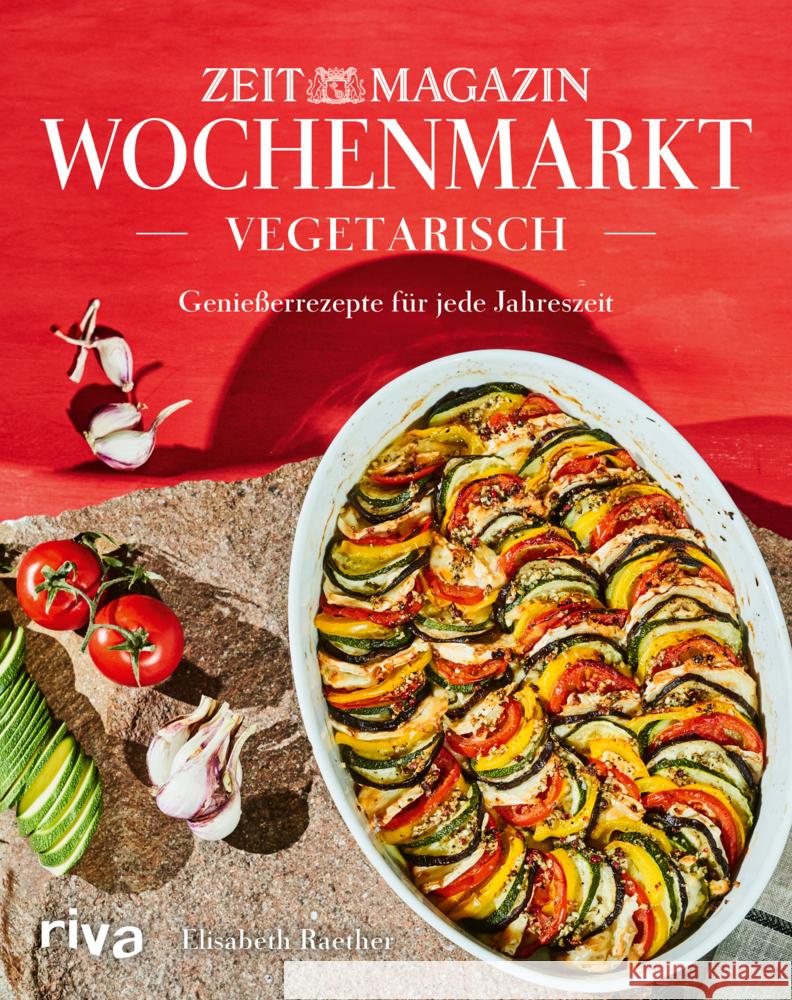Wochenmarkt. Vegetarisch Raether, Elisabeth 9783742324948 Riva - książka