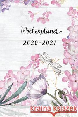 Wochenplaner 2020-2021: Netter Lila Blumen und Kolibri Wochen - und Monatsplaner - Terminkalender Tagesplaner - ein Liebevolles Geschenk für F Wochenplaner, Mein 9781704064246 Independently Published - książka