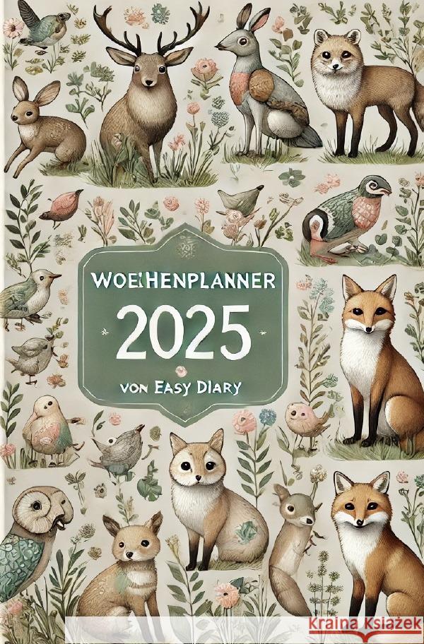 Wochenplaner 2025 Diary, Easy 9783759843975 epubli - książka