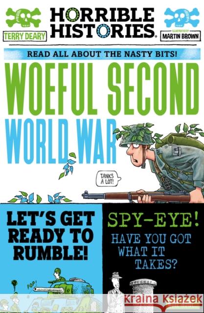 Woeful Second World War Terry Deary 9780702307348 Scholastic - książka