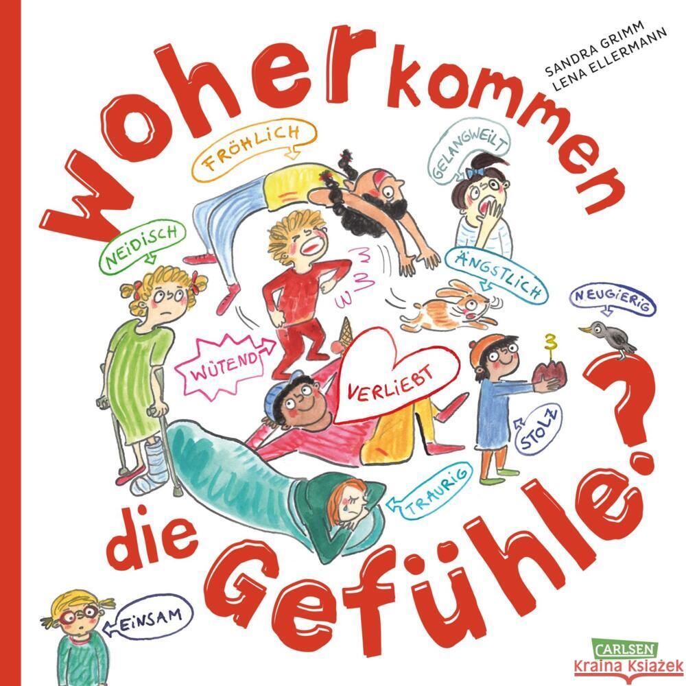 Woher kommen die Gefühle? Grimm, Sandra 9783551252203 Carlsen - książka