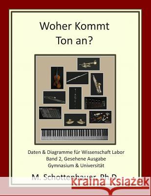 Woher Kommt Ton an? Band 2: Gesehene Ausgabe: Daten & Diagramme für Wissenschaft Labor Schottenbauer, M. 9781499141559 Createspace - książka