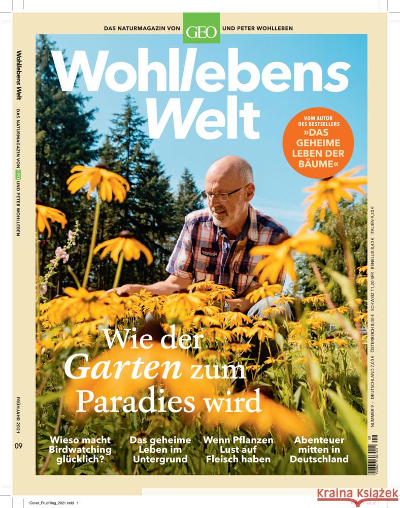 Wohllebens Welt / Wohllebens Welt 9/2021 - So kehrt die Wildnis zurück in den Garten Wohlleben, Peter 9783652010764 Gruner & Jahr - książka