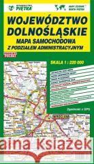 Województwo Dolnośląskie 1:220 000 mapa samoch. Wydawnictwo Piętka 5907800426717 Wydawnictwo Kartograficzne - książka