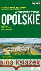 Województwo Oploskie 1:150 000 mapa samochodowa Wydawnictwo Piętka 5907800426847 Wydawnictwo Kartograficzne - książka